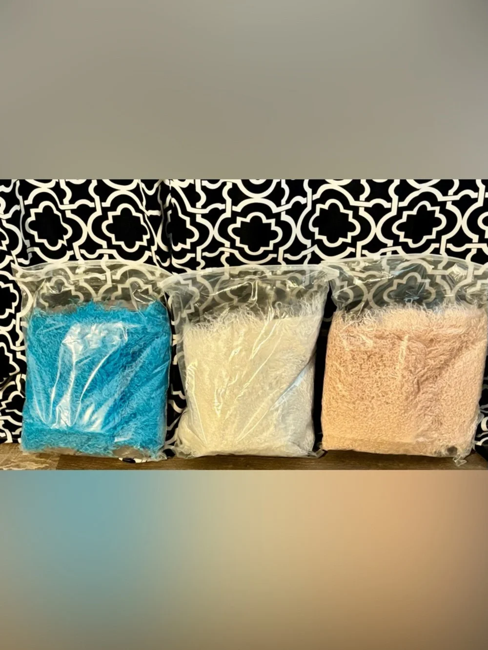 Soft Pink Faux Fur Boots | Aesthetic Cozy Winter | Size 7.5 Baby Pink NIB - Picture 9 of 9